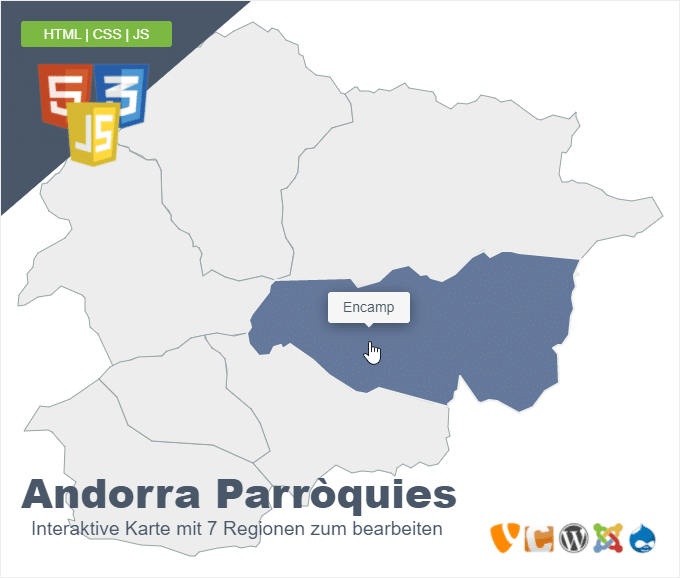 Andorra Parròquies