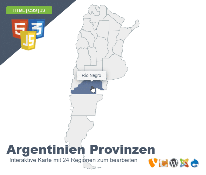 Argentinien Provinzen