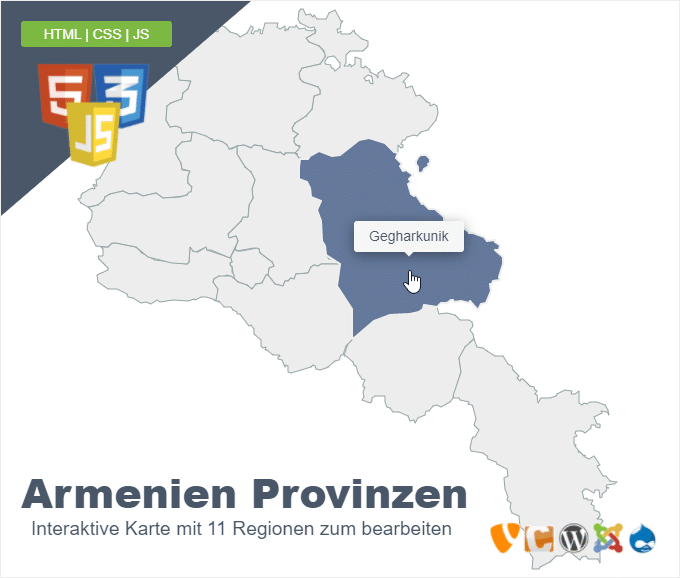 Armenien Provinzen