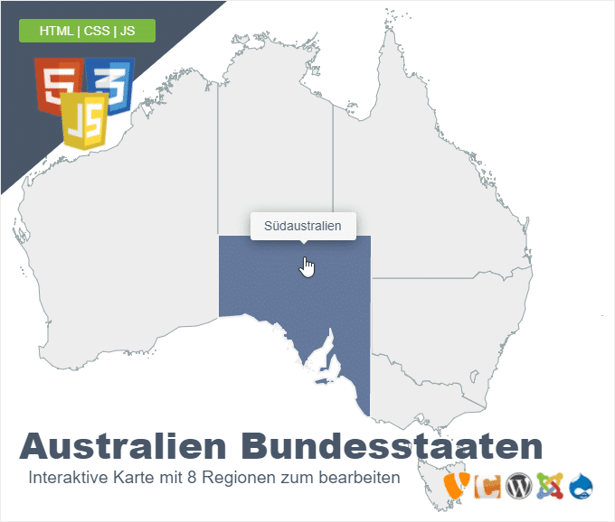 Australien Bundesstaaten