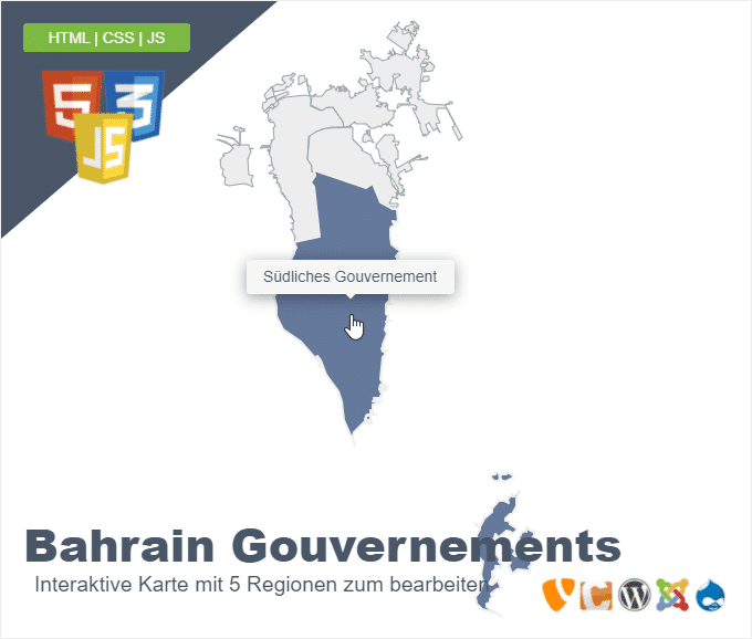 Bahrain Gouvernements