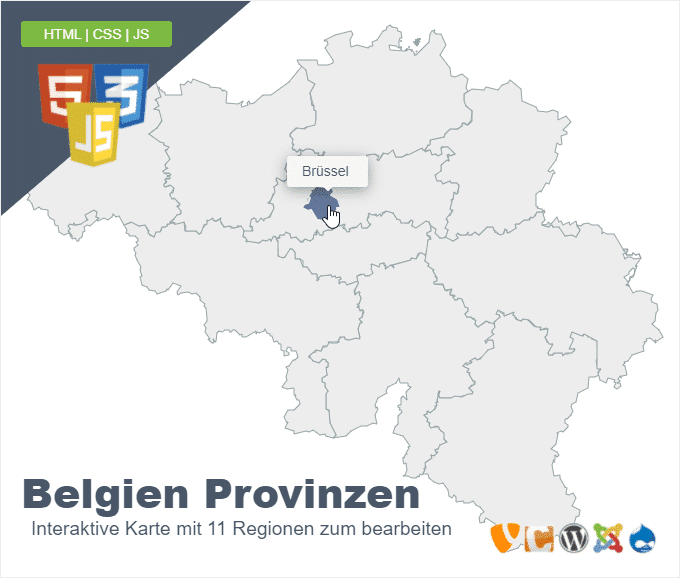 Belgien Provinzen