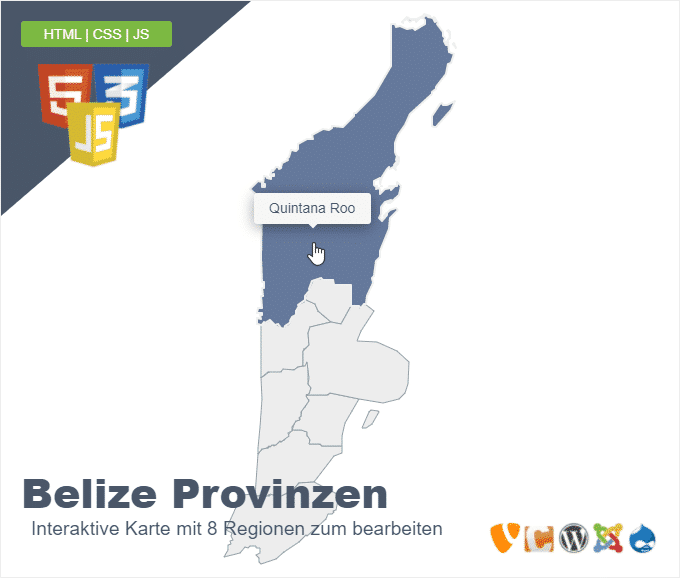 Belize Provinzen