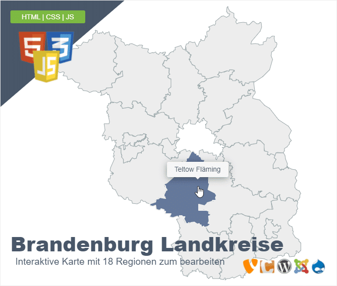 Brandenburg Landkreise