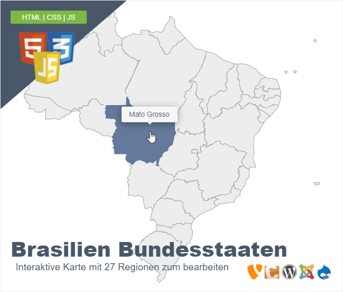 Brasilien Bundesstaaten