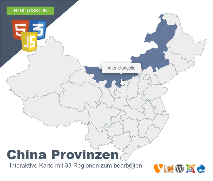 China Provinzen