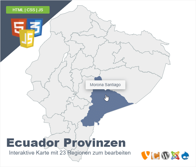 Ecuador Provinzen