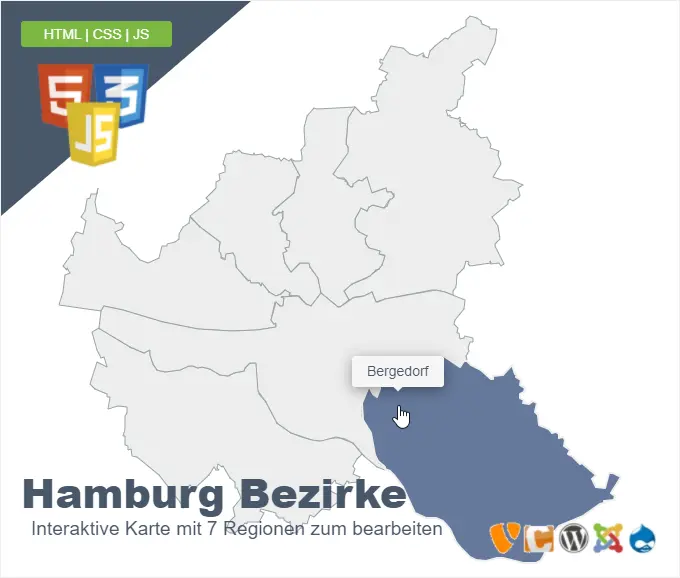 Hamburg Bezirke
