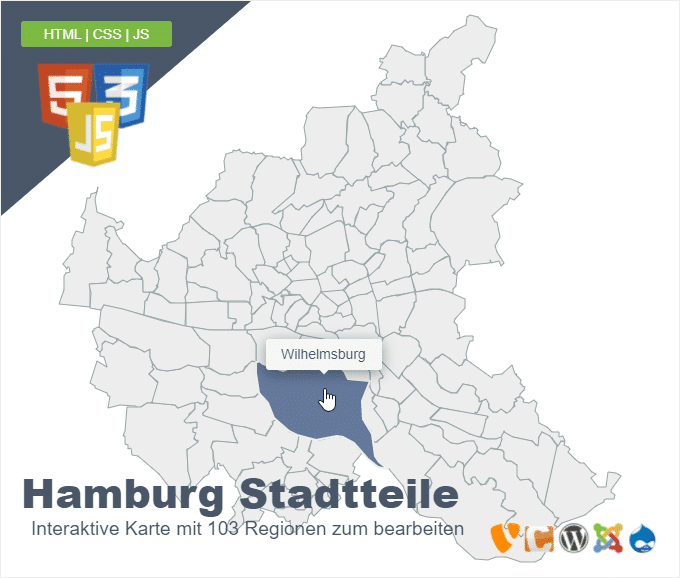 Hamburg Stadtteile