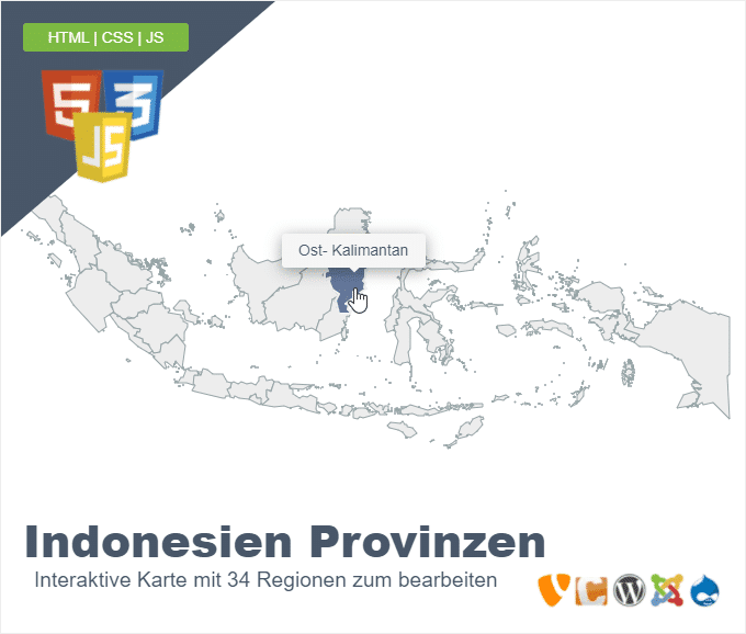 Indonesien Provinzen