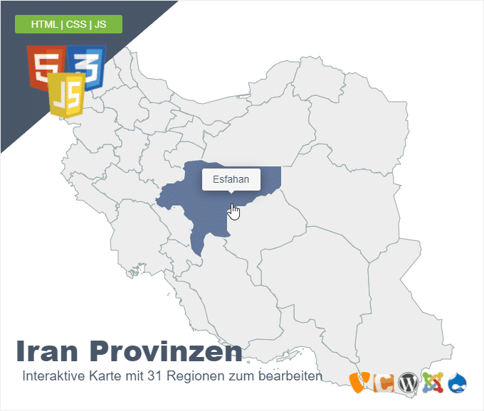 Iran Provinzen