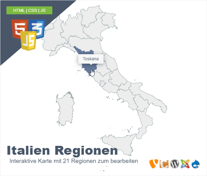 Italien Regionen