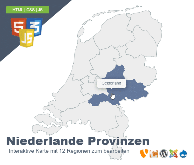 Niederlande Provinzen