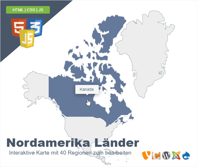 Nordamerika Länder