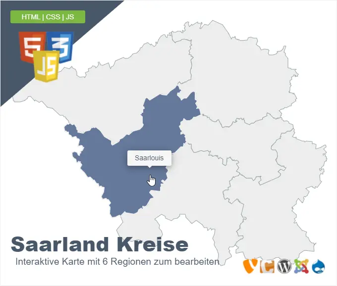 Saarland Kreise