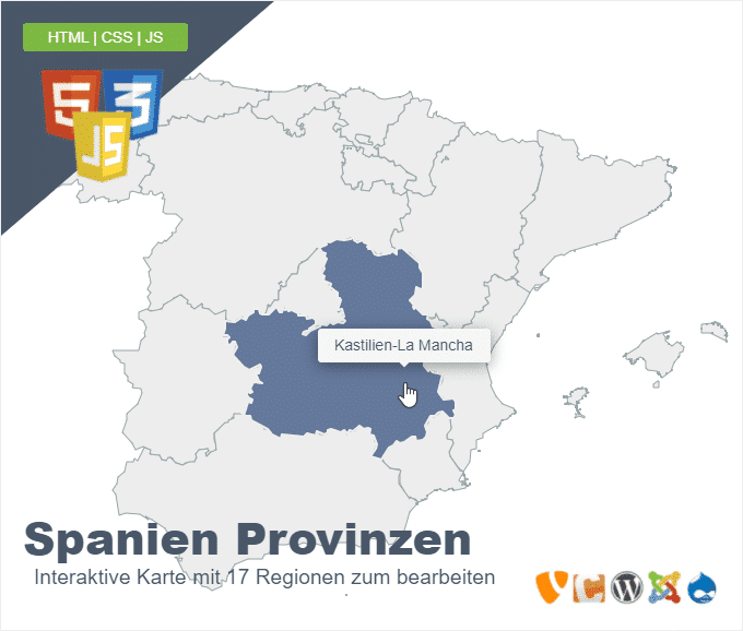 Spanien Provinzen