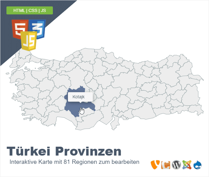 Türkei Provinzen