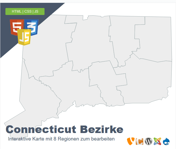 Connecticut Bezirke