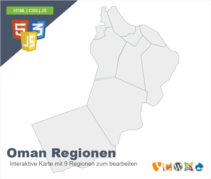 Oman Regionen