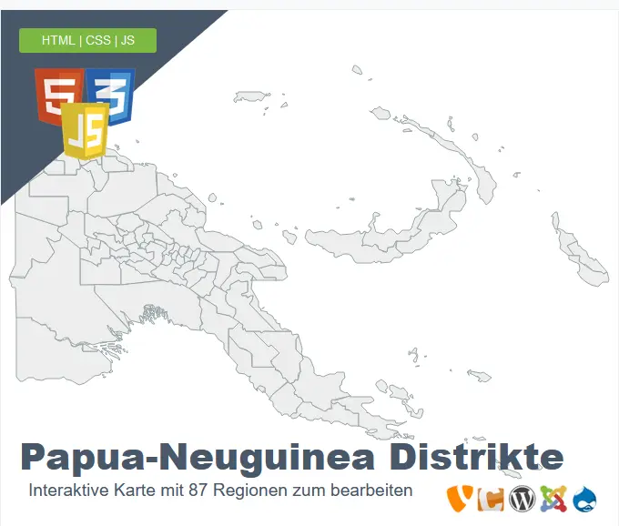 Papua-Neuguinea Distrikte