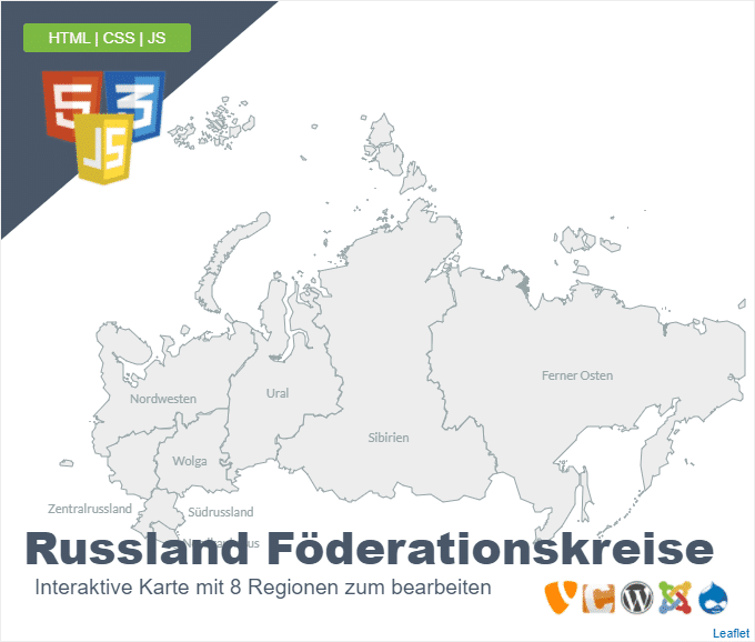 Russland Föderationskreise