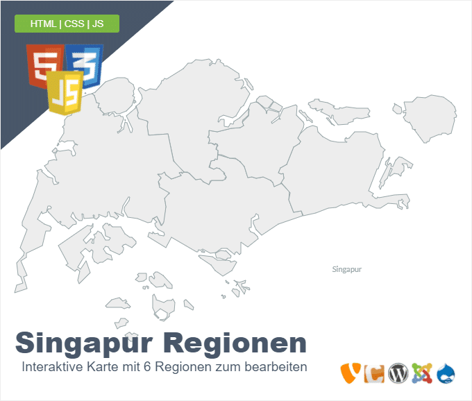 Singapur Regionen