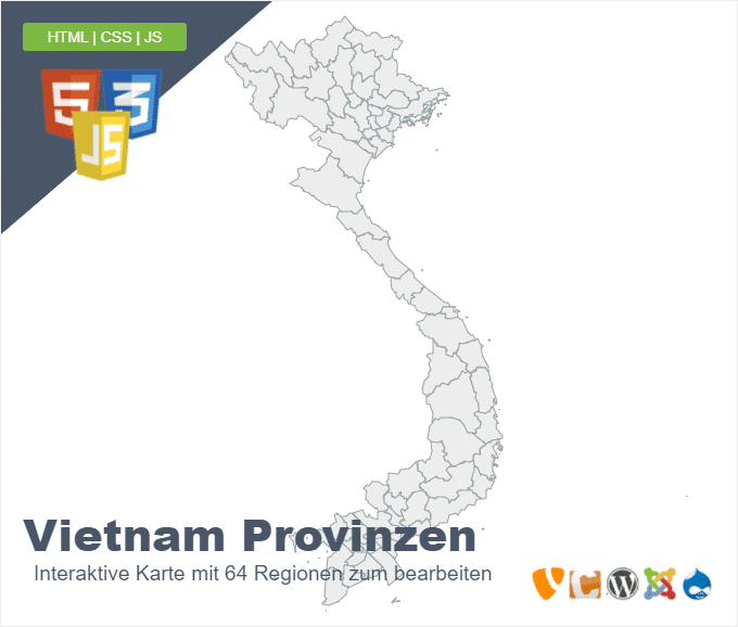 Vietnam Provinzen