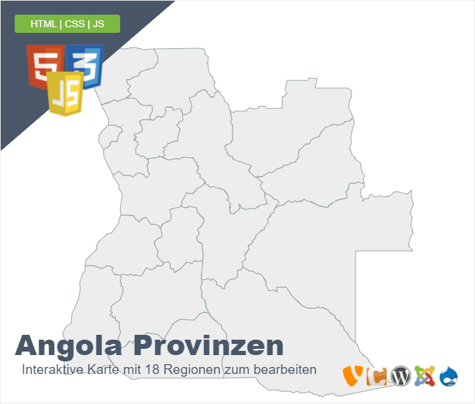 Angola Provinzen