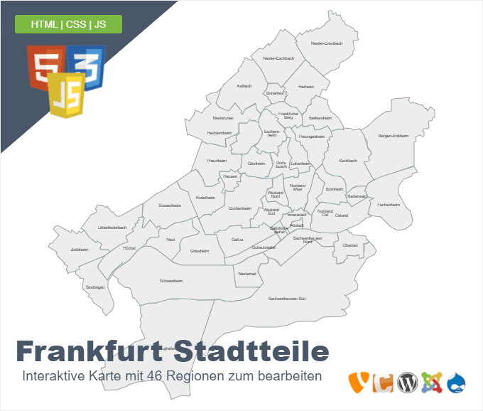 Frankfurt Stadtteile