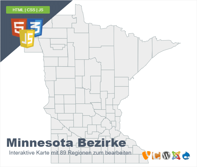 Minnesota Bezirke