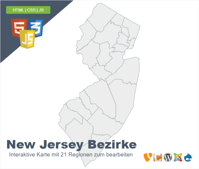 New Jersey Bezirke