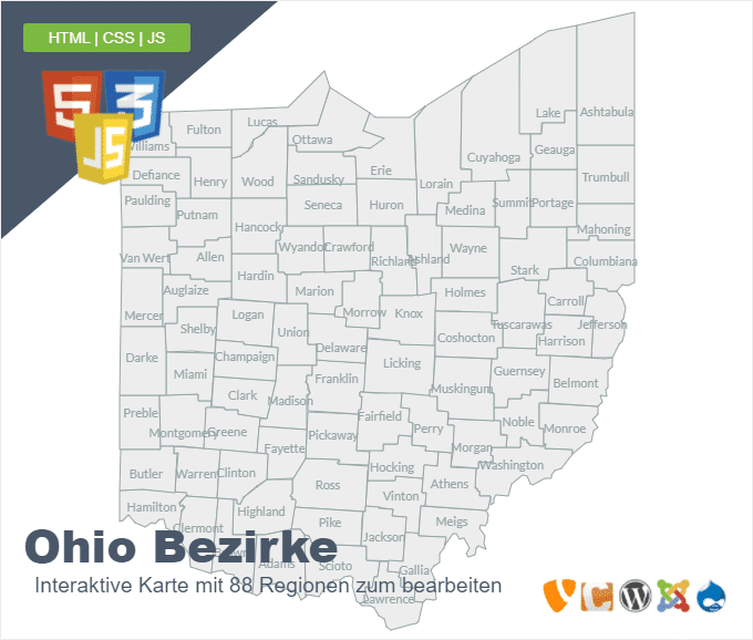 Ohio Bezirke