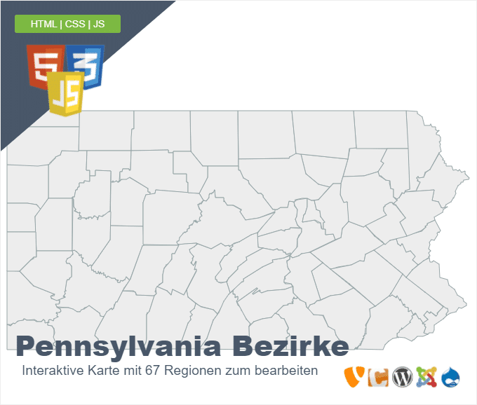 Pennsylvania Bezirke