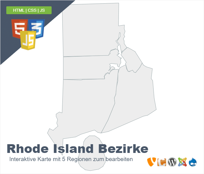 Rhode Island Bezirke